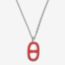 Iliade pendant, rouge corail