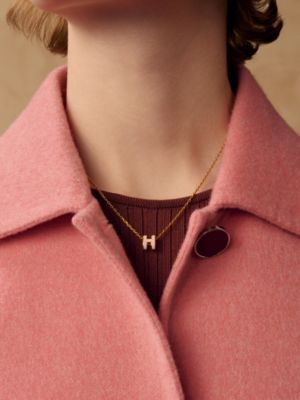 Mini Pop H pendant, View: Worn, worn, view 2 of 3