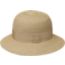 Kloche hat, beige/beige