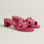 Oasis sandal, rose bougainvillier