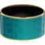 Hermes Sellier bangle, bleu Maldives