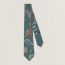 Les Chevaux Dechaines tie, ardoise clair/corail/gris
