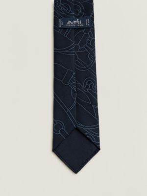 Cliquetis Finesse embroidered tie 7&nbsp;cm, View: Back, back, view 3 of 3