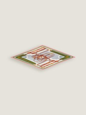 Coaching pleated scarf 90