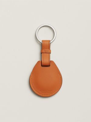 Apple AirTag Hermès key ring, View: Back, back, view 3 of 3