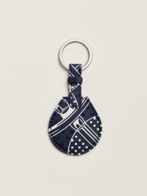 Apple AirTag Hermès キーホルダー 《バンダナ・エプロン・ドール》, イメージ: 背面図, back, ビュー4の4