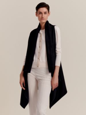 Cashmere vest, View: Worn, worn, view 4 of 4