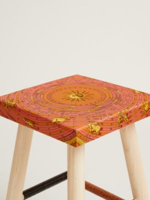 Ash tree stool PM, View: front, front, view 3 of 5