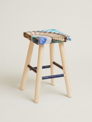 Ash tree stool PM, View: front, front, view 5 of 5