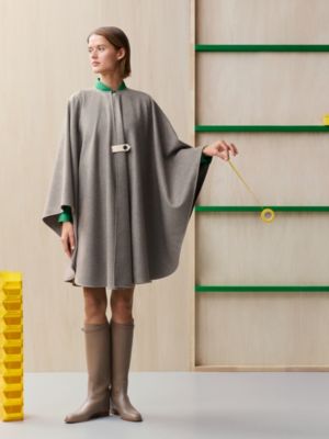 Wool cape