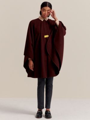 Wool cape, View: Worn, worn, view 4 of 8