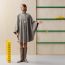 Cashmere cape, neutral colors