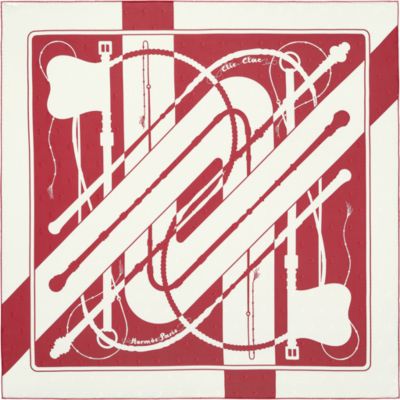 Clic-Clac Tattoo scarf 90 - H173207Sv07