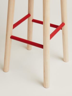 Ash tree stool GM, View: front, front, view 2 of 3