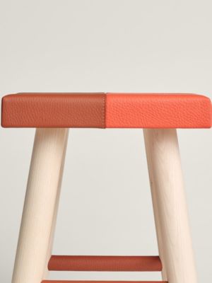 Ash tree stool PM, View: front, front, view 3 of 3