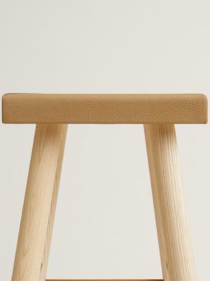 Ash tree stool MM, View: front, front, view 3 of 3