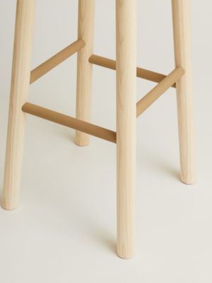 Ash tree stool GM, View: front, front, view 2 of 3