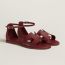 Santorini sandal, rouge H