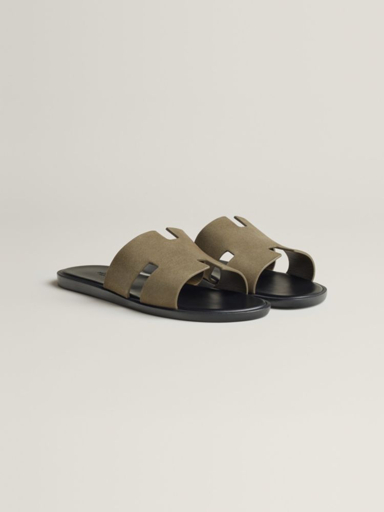 HERMES サンダル 4568 Izmir sandal - Green | Hermès USA