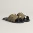 Izmir sandal, vert toundra
