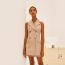 Esprit Caban sleeveless jacket, beige toast, no stock