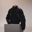 Short puffer coat, noir, no stock