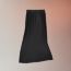 Mid-length pleated skirt, noir, no stock