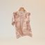 "Brides de Gala en Desordre" short-sleeve blouse, beige sarrazin, no stock