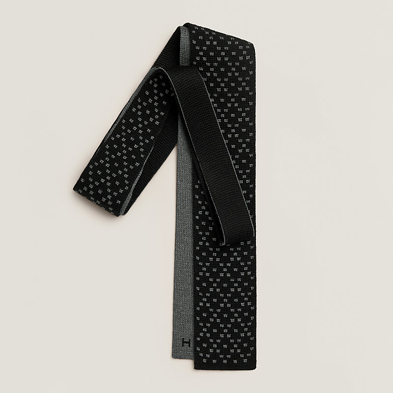 Hermès - 2 Temps Losange en Carres Tie