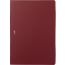 Grain d'H A5 blank notebook, rouge H