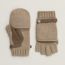 Baltimore mittens, gris clair/étoupe