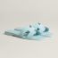 Oran sandal, bleu brume