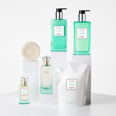 HERMES エルメス ツイリー ナイルの庭 蓮 ハス org.jpg