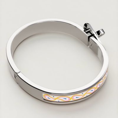 【最終値下げ】 HERMES エナメルブレスレット　ミニクリック　ケリー エナメルブレスレット 《ミニ・クリック・ケリー/プティ・クール