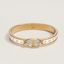 Mini Clic Chaine d'Ancre Maillon bracelet, orfèvre jaune or/blanc