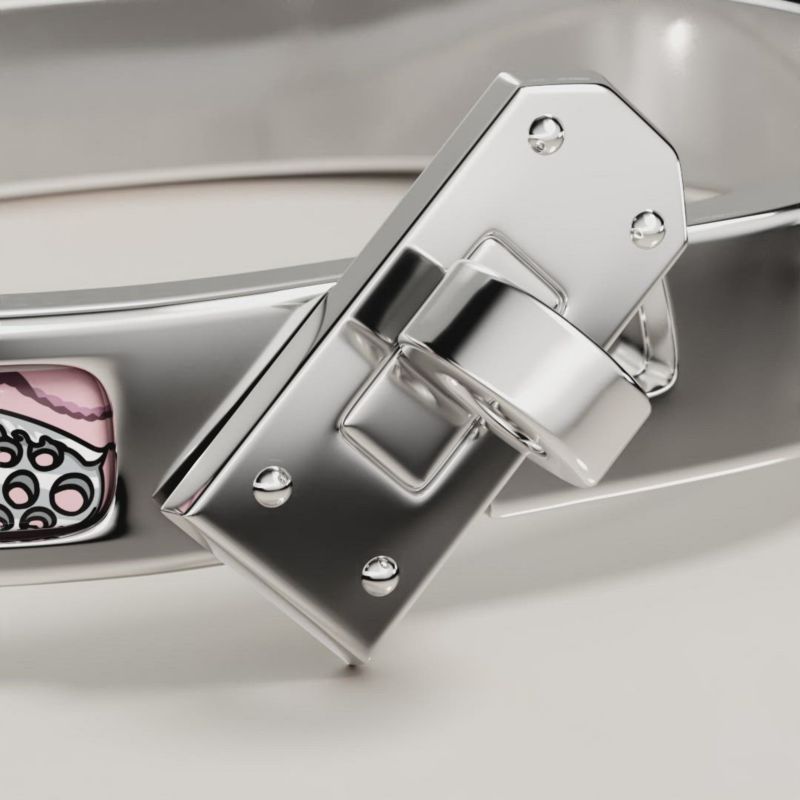 エナメルブレスレット 《ミニ・クリック・ケリー/レ・クレ