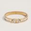 Mini Clic Chaine d'Ancre Maillon bracelet, orfèvre jaune or/blanc