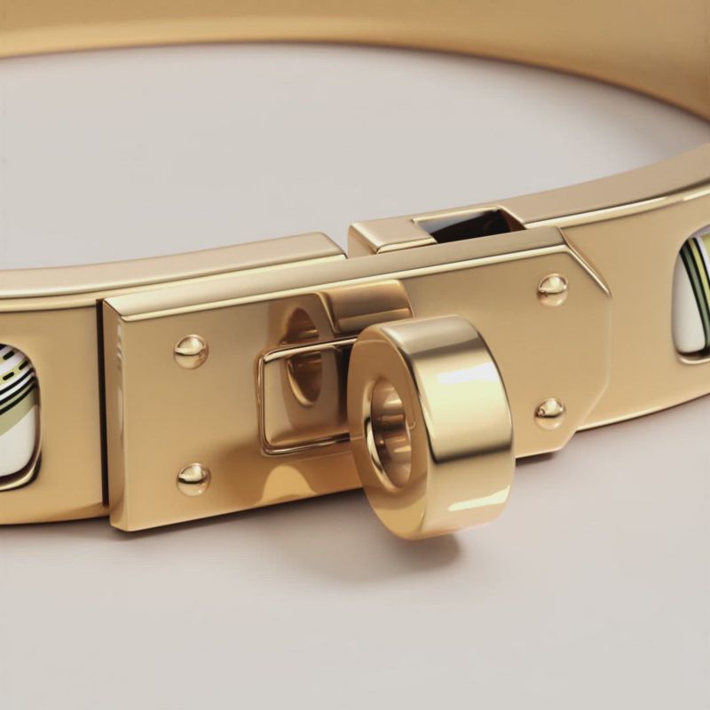 Mini Clic Kelly Harnais Legendaire bracelet | Hermès USA