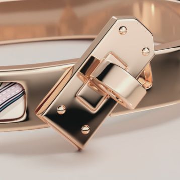 Mini Clic Kelly Harnais Legendaire bracelet | Hermès USA