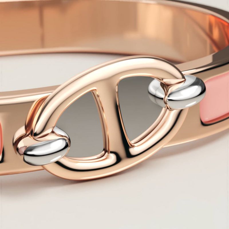 エナメルブレスレット 《ミニ・クリック/シェーヌ・ダンクル