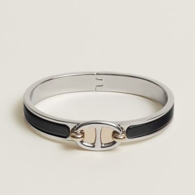 Hermes h bracelet silver deals