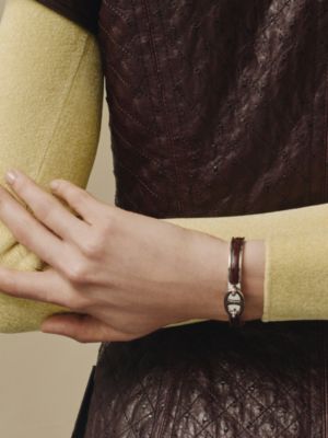Mini Clic Chaine d'Ancre Midnight bracelet, View: Worn, worn, view 3 of 4