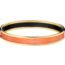 Hermes Sellier bangle, orange tanné