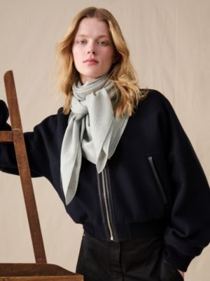 Les Sangles scarf 115, View: Worn, worn, view 2 of 3