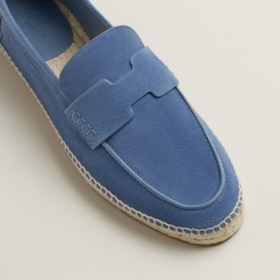 エスパドリーユ - ブルー - メンズ サンダル＆レザーサンダル | Hermès