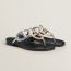 Beach sandal, multicolore métallisé, no stock