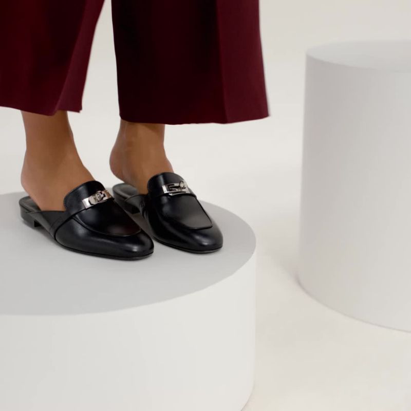 Mules Hermès Oz 120001 – Femme – Multicolore – Très Bon état