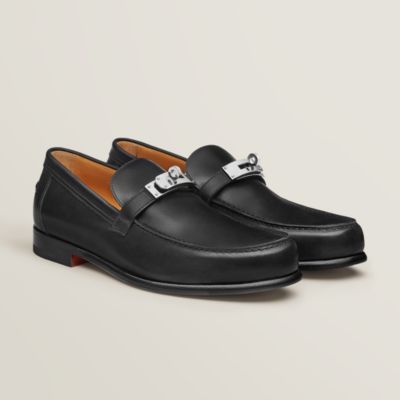 loafers silver buckle