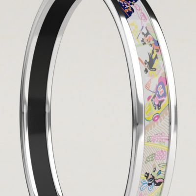 【手元華やか♪】繊細なデザインが魅力的◆ HERMES ブレスレット 華やかなアクセントに♪】Hermes ☆ Uni bangle (HERMES