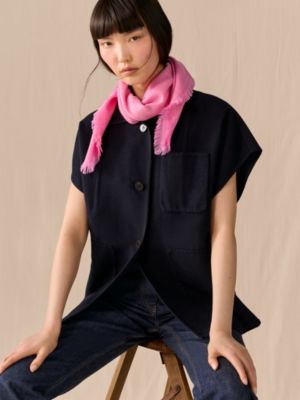 カレ 80 《チェック》, イメージ: 着用例, worn, ビュー2の3